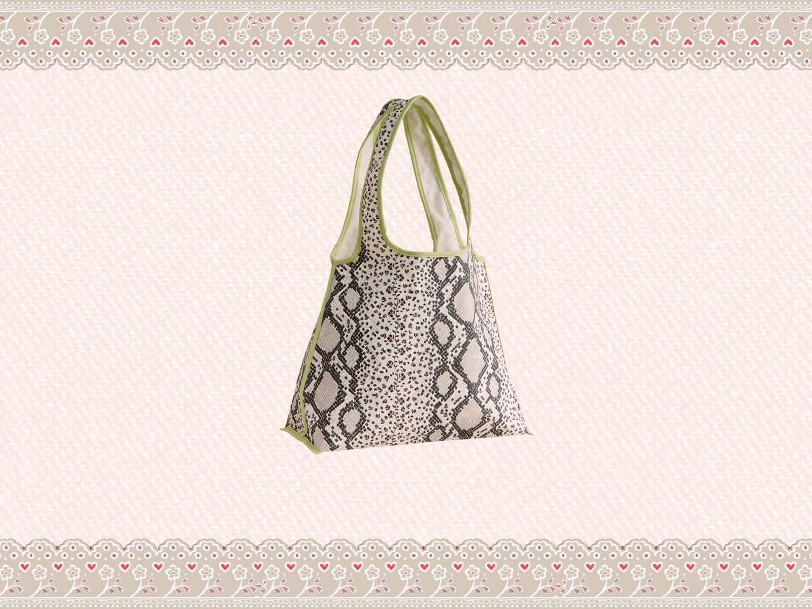 Snake Print Marylebone Shopper