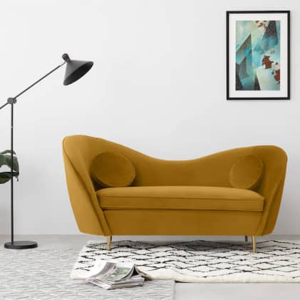 Shop Velvet Sofas