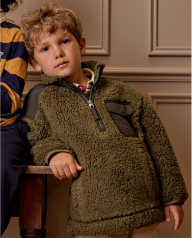 BOYS' FLEECES & SWEATSHIRTS