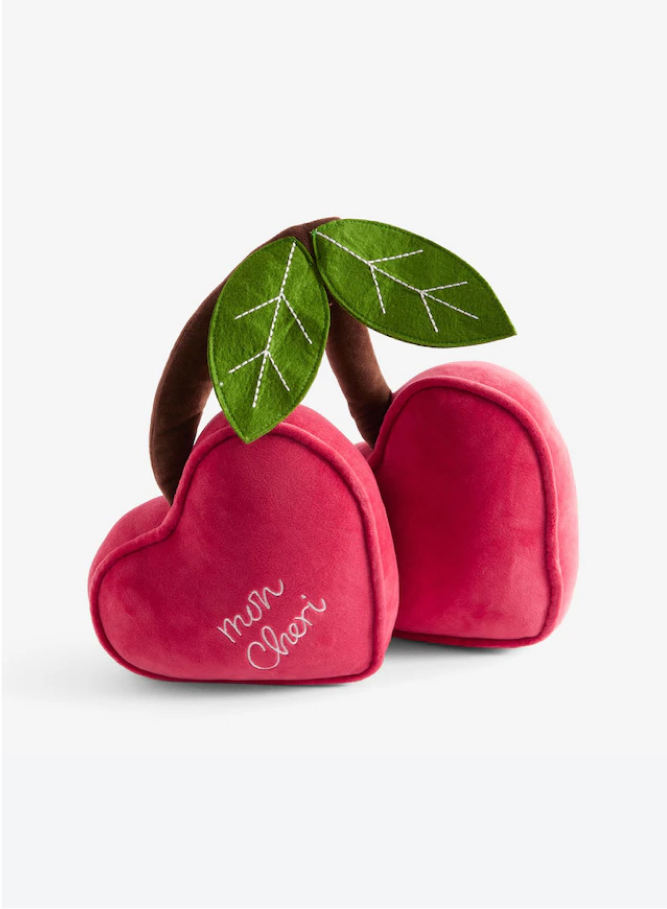 Red Cherry Hearts Valentines Doorstop