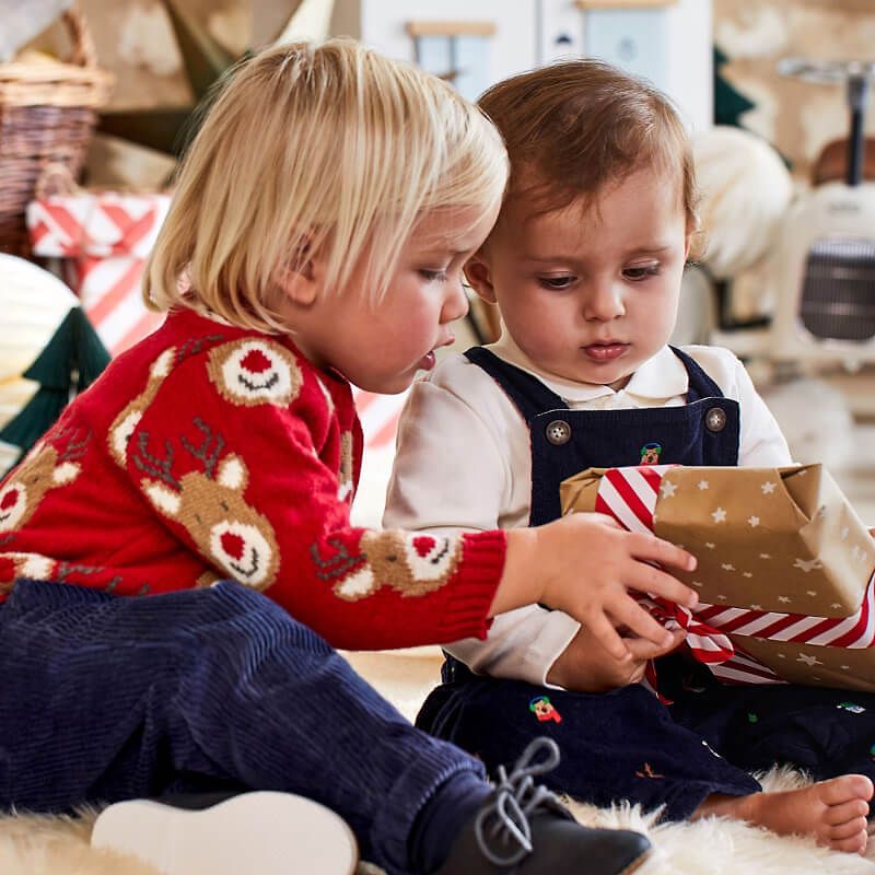 Matching christmas jumpers baby discount